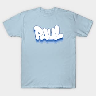 PAUL Graffiti Bubble letter T-Shirt